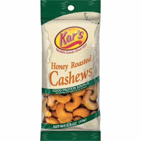 Order Kars Honey Cashew Nuts food online from Exxon Food Mart store, Port Huron on bringmethat.com