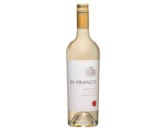 Order St. Francis, Sauvignon Blanc Sonoma County · 750 mL food online from House Of Wine store, New Rochelle on bringmethat.com