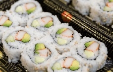Order Shrimp California Roll food online from Genki Ya Organic Sushi store, Boston on bringmethat.com