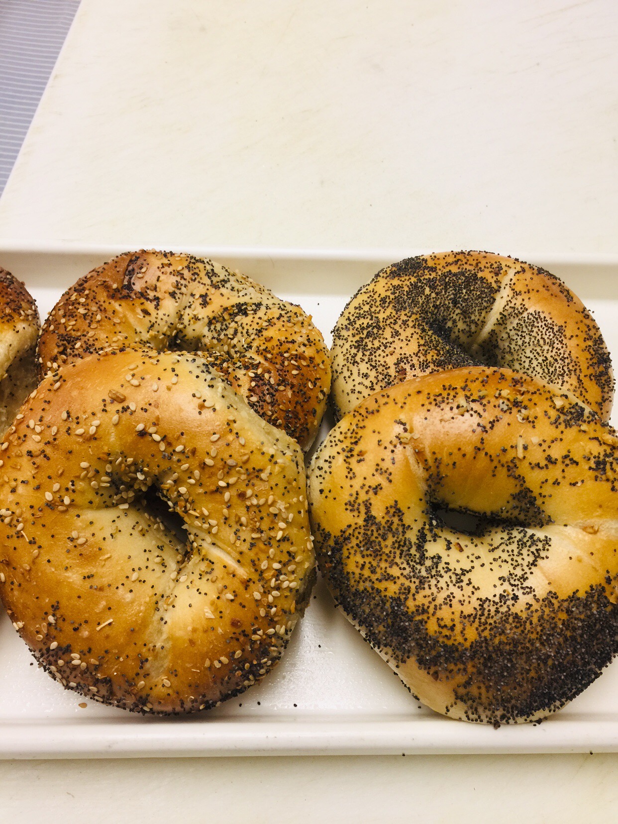 Order Bagel with Butter food online from Youndys Hispanic Sweets And Kitchen store, Bloomingdale on bringmethat.com