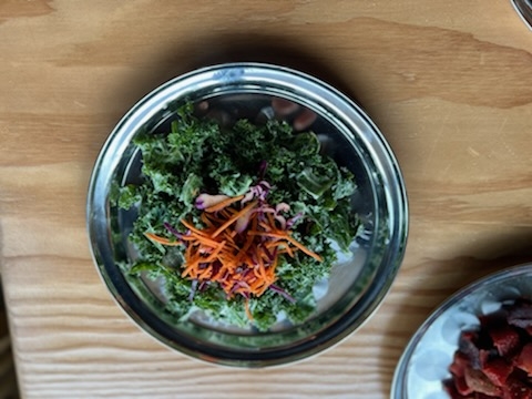 Order Simple Kale Salad (GF) food online from The Sudra store, Portland on bringmethat.com