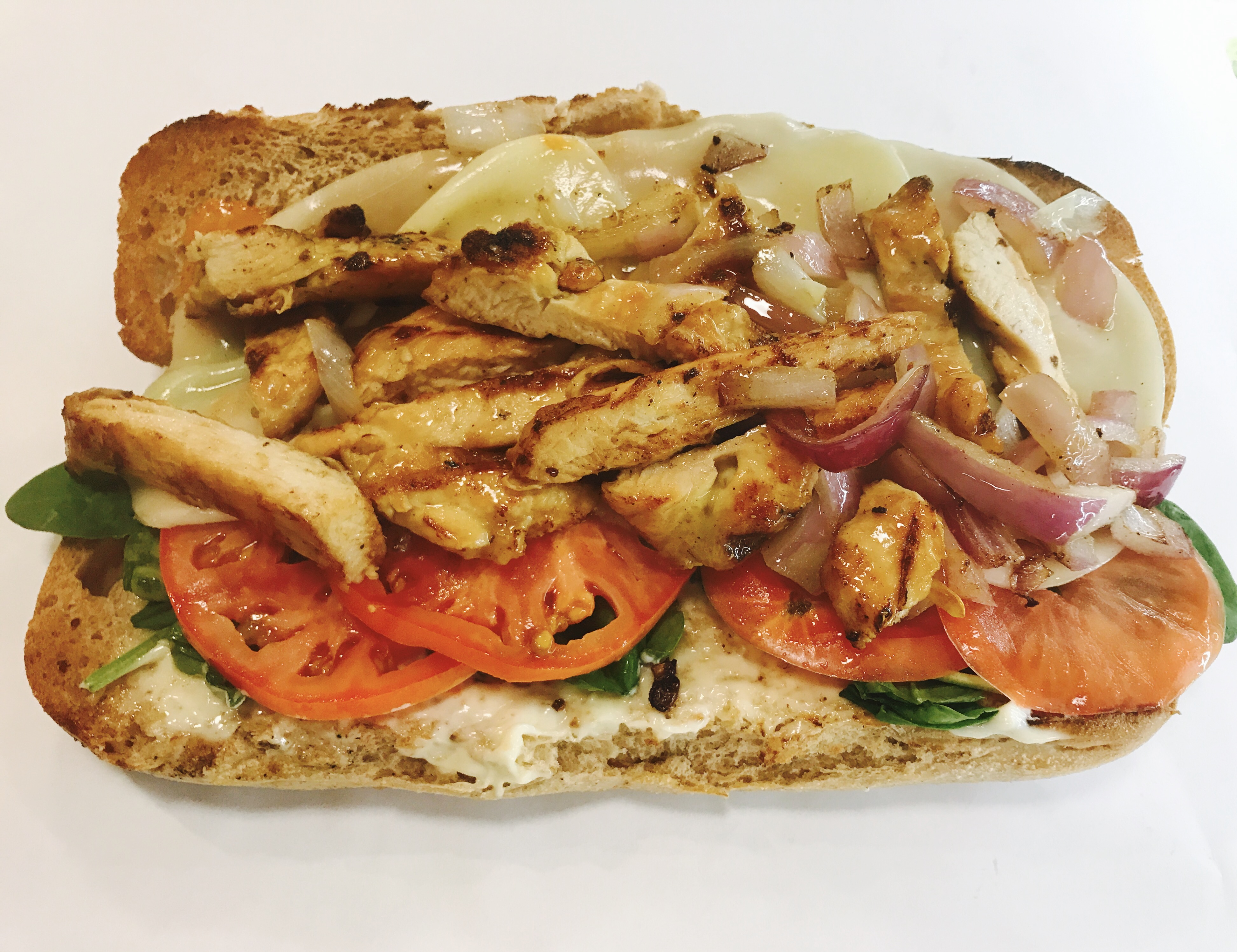 Order Chicken Chipotle Grilled Sandwich food online from NY Grill & Deli - Rivington St. store, New York on bringmethat.com