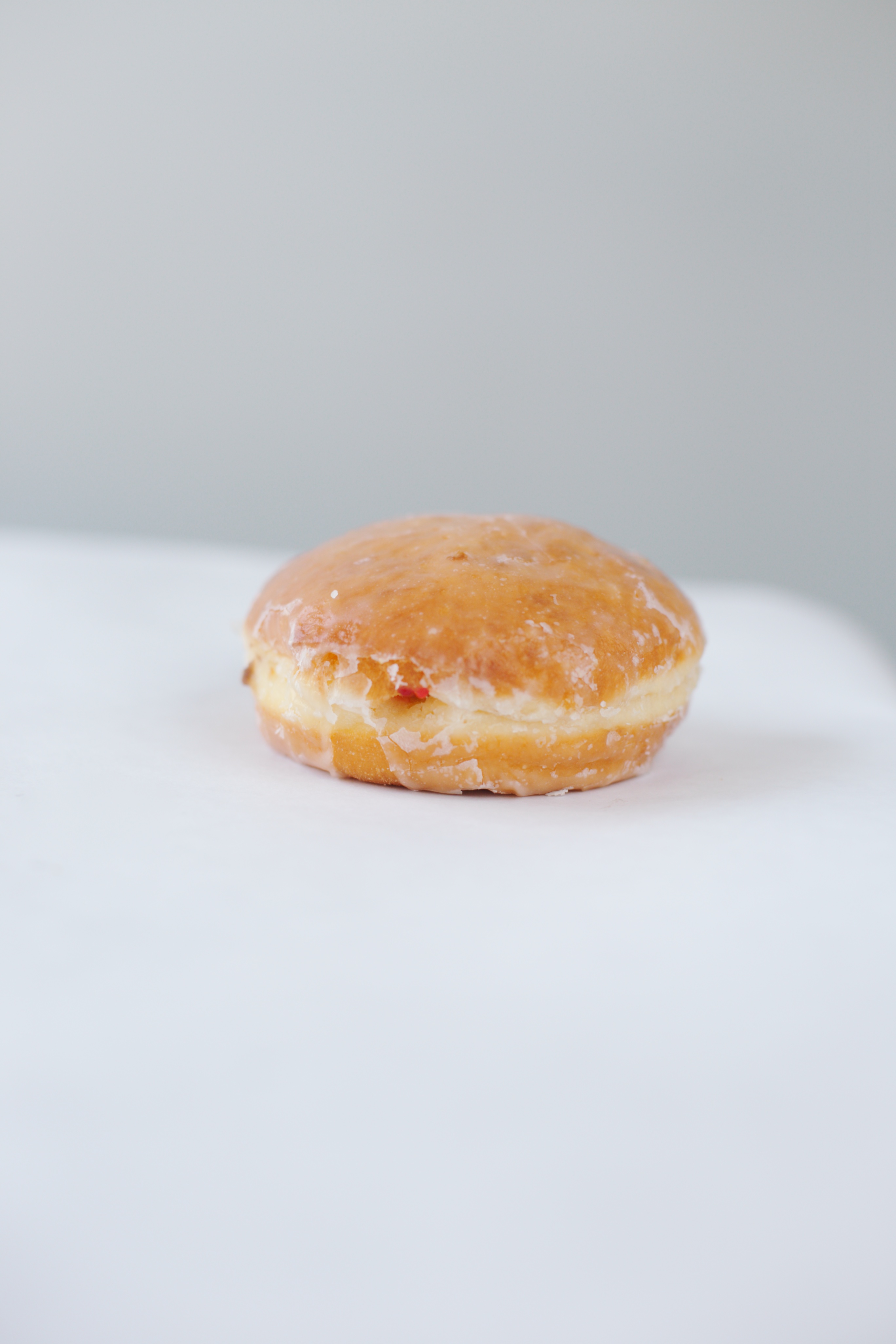 Order Rasberry Jelly Filled Donut food online from Big Jim Donuts store, Glendale on bringmethat.com