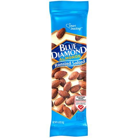 Order Blue Diamond Roasted Salted Almond 1.5oz food online from 7-Eleven store, Oklahoma City on bringmethat.com