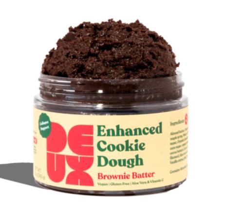 Order DEUX Brownie Batter Cookie Dough, Collagen Support: 12oz Jar food online from Everyday Needs by Gopuff store, Simi Valley on bringmethat.com