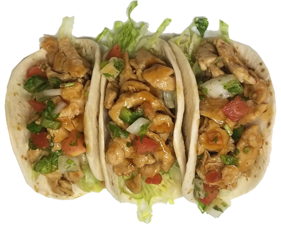 Order T1. Chicken Taco food online from Ufo Hibachi Express store, Roswell on bringmethat.com