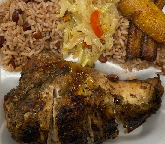 Order White Jerk Chicken food online from Yaso Jamaican Grill store, Indianapolis on bringmethat.com