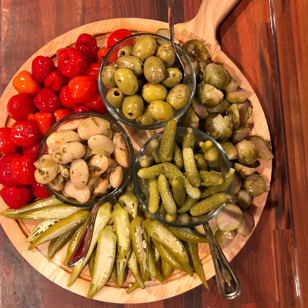 Order Antipasto Plate food online from Bleu Fox Cheese Shop store, Chattanooga on bringmethat.com