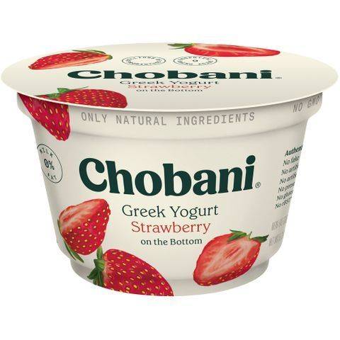 Order Chobani Greek Yogurt Strawberry 5.3oz food online from 7-Eleven store, Lakewood on bringmethat.com