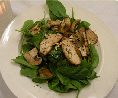 Order Spinach Salad food online from Victorio's Ristorante store, North Hollywood on bringmethat.com