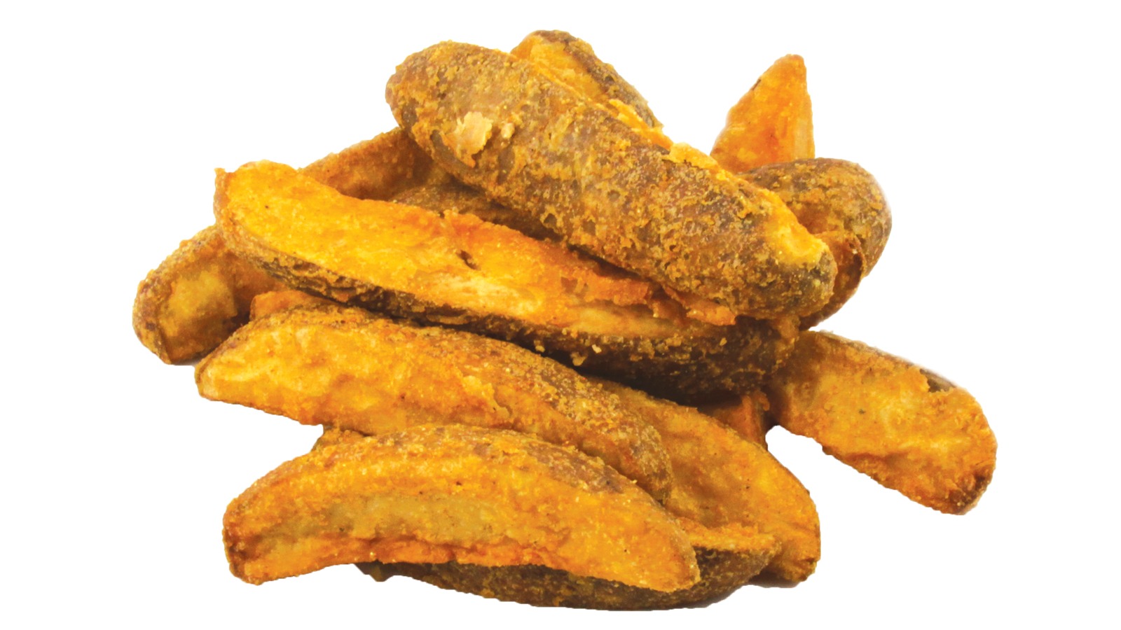 Order Seasoned  Potato Wedges (1 lb.) food online from Lucky California store, San Francisco on bringmethat.com