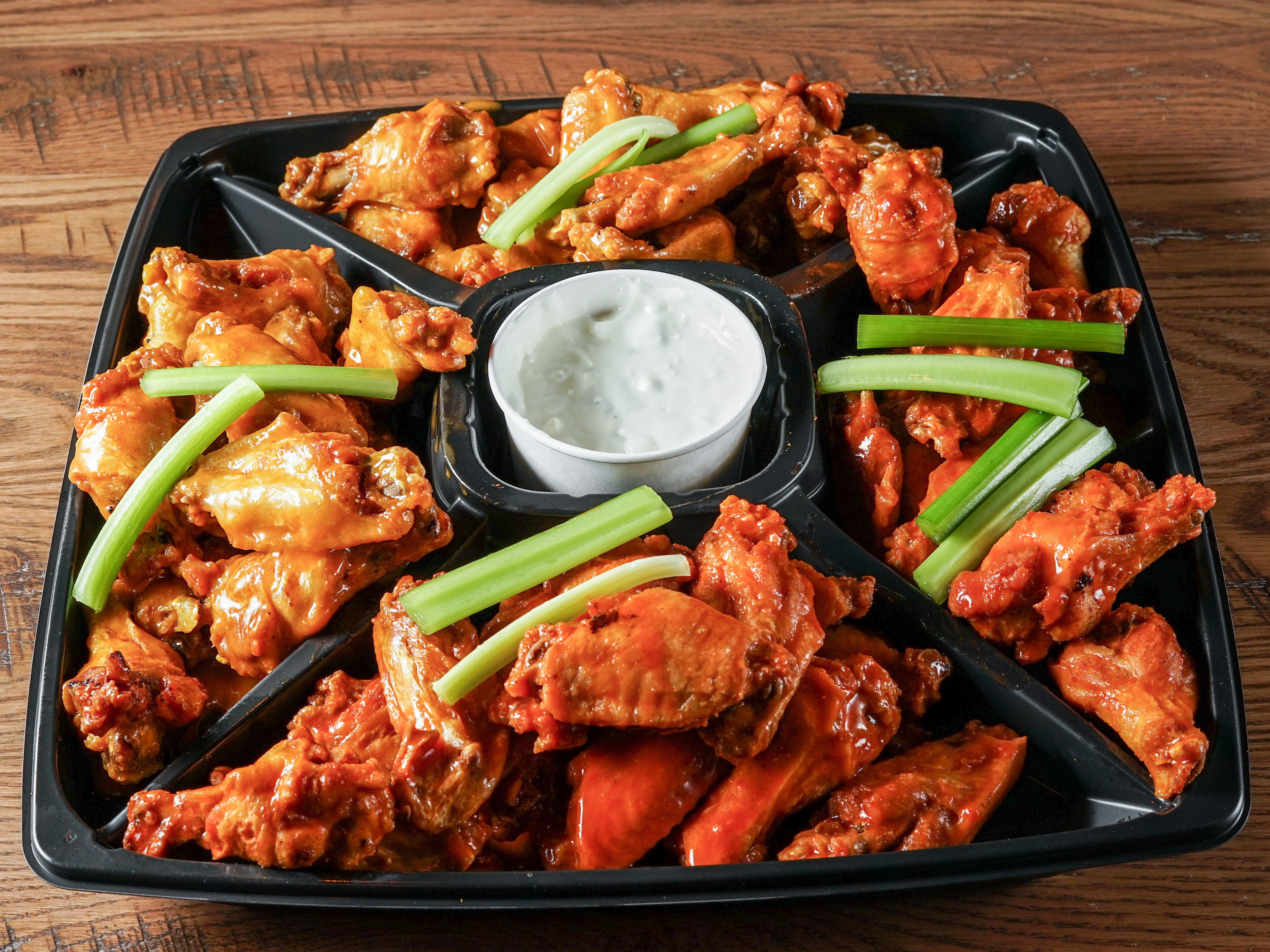 Order 50 Piece Bucket Traditional Wings food online from Anchor Bar store, Frederick on bringmethat.com