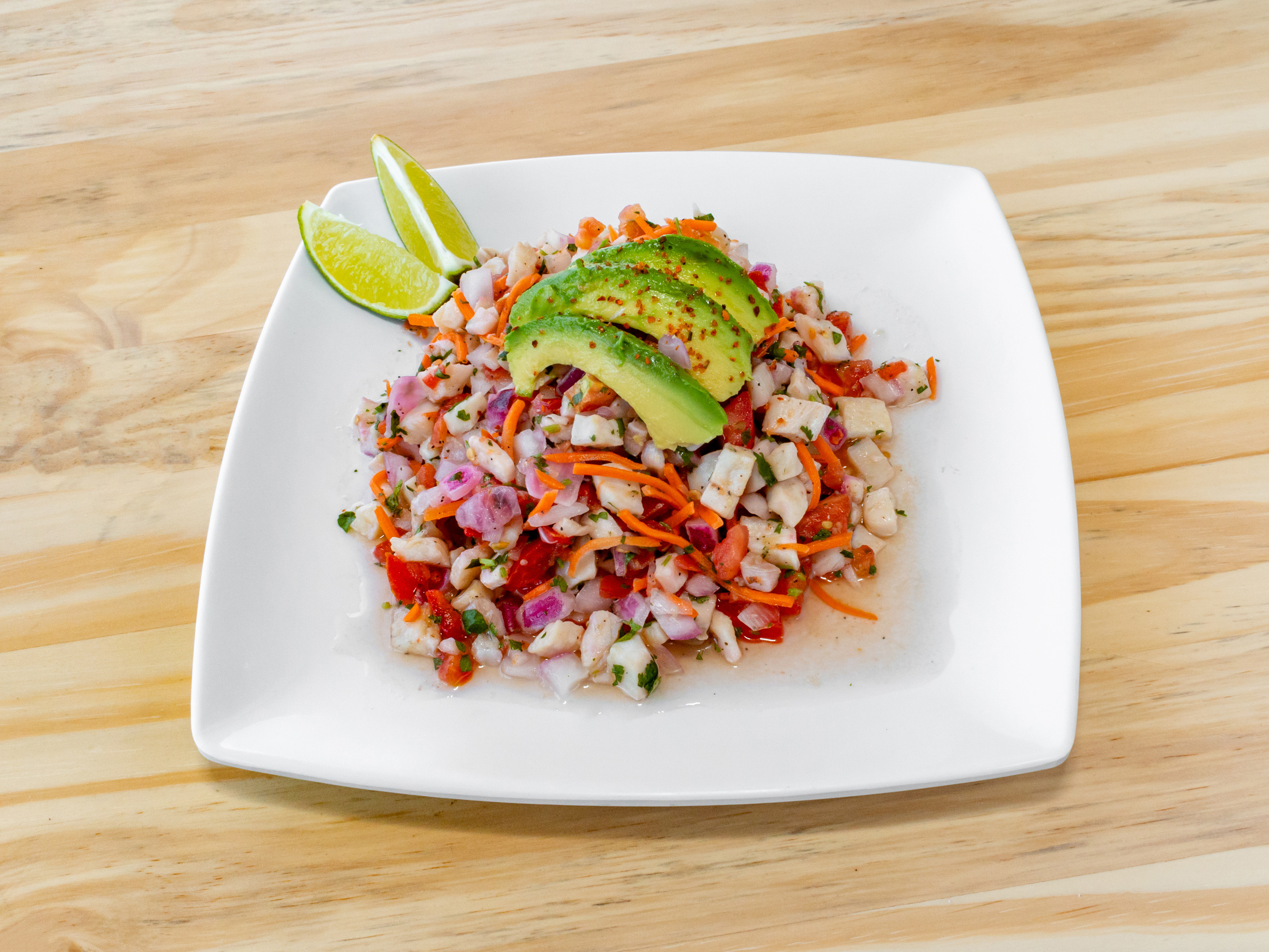 Order Fish Ceviche food online from Cevicheria Coco Loco store, Des Plaines on bringmethat.com