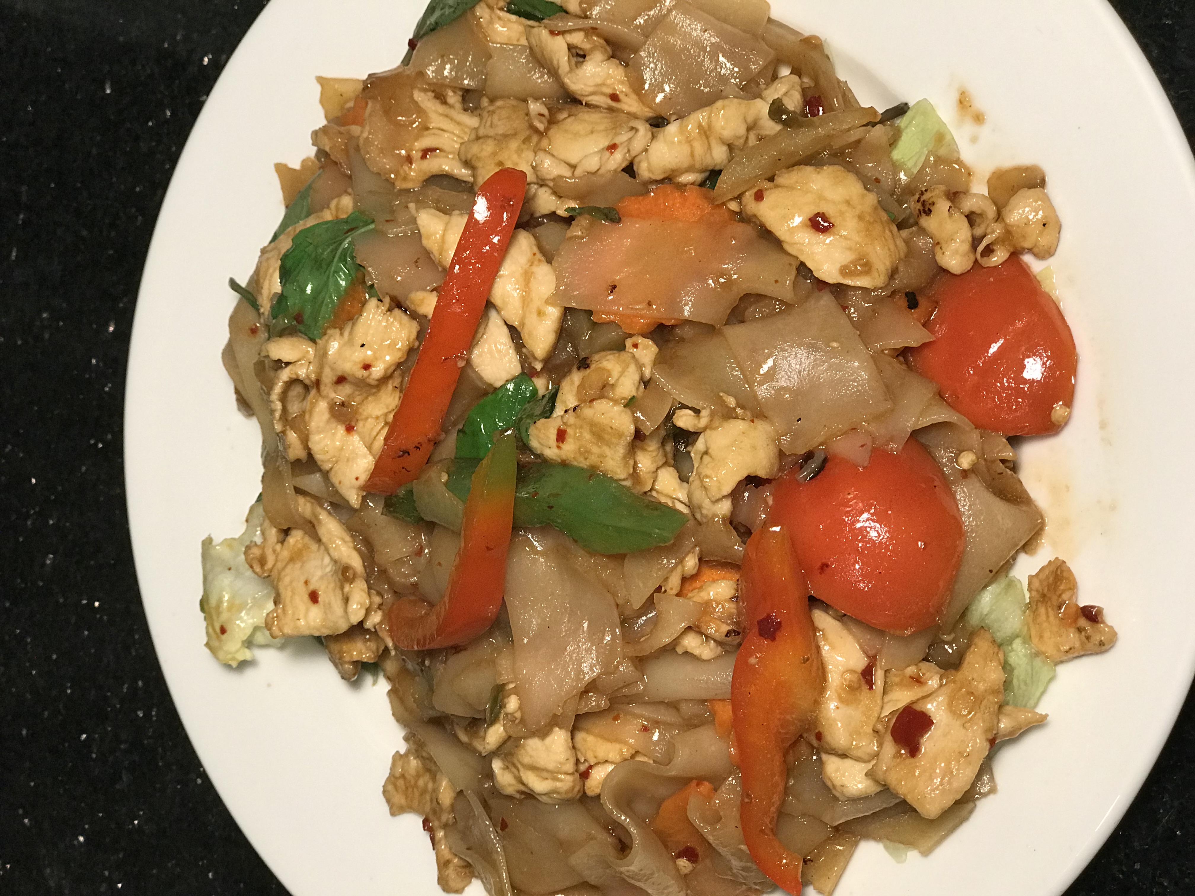 Order Pad Kee Mao food online from Exotic Thai Cafe store, Woodland Hills on bringmethat.com