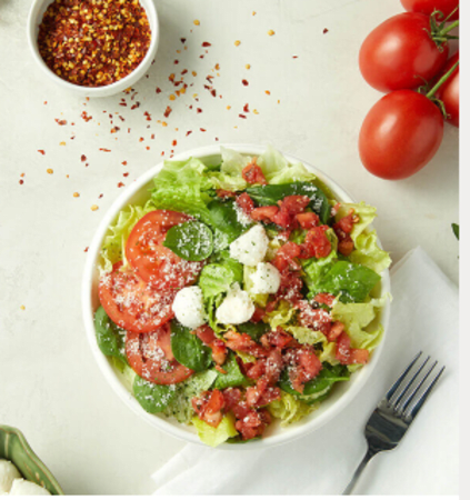 Order Caprese Side Salad food online from Donatos Pizza store, Bowling Green on bringmethat.com