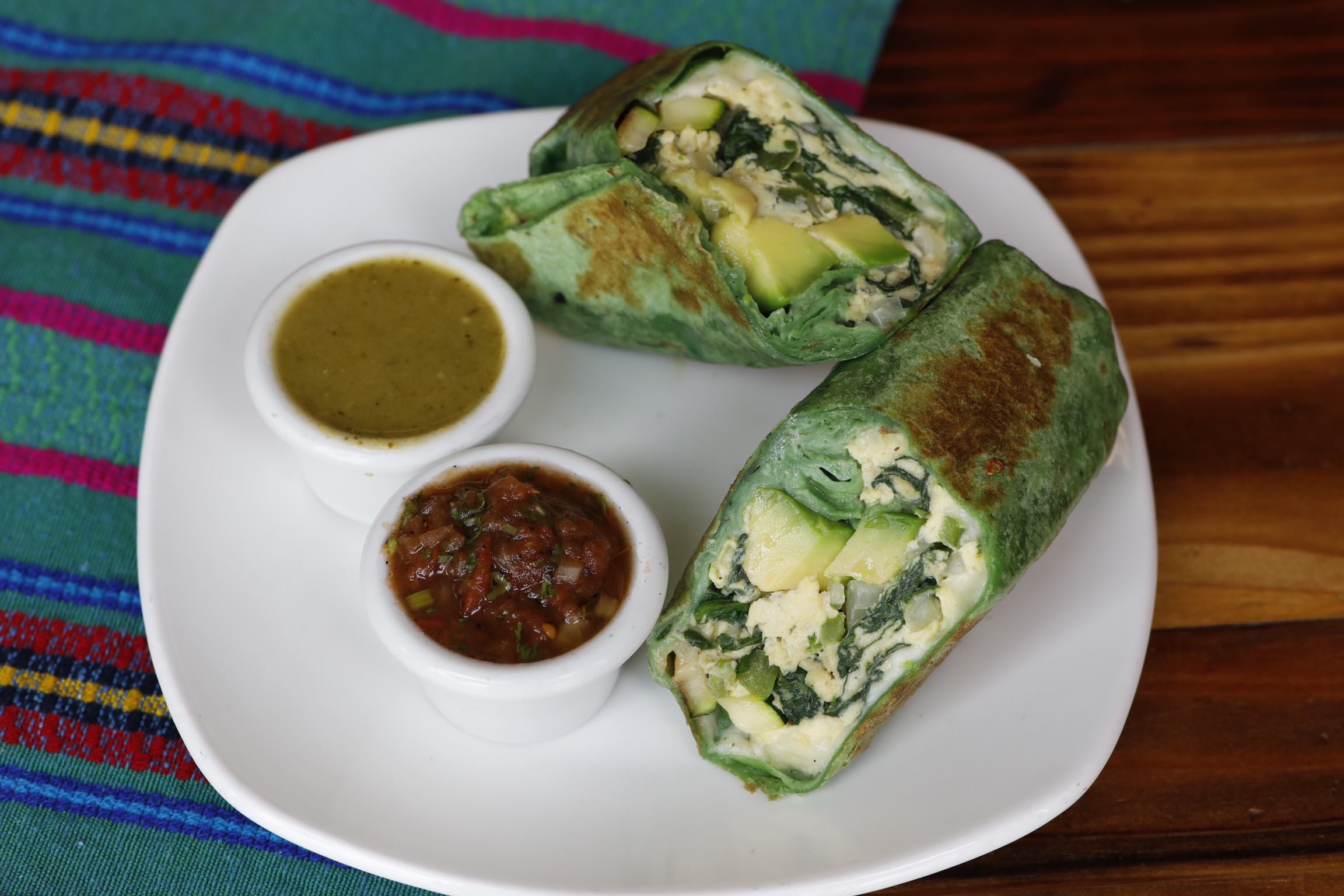 Order Veggie Wrap  food online from Cafe Guatemalteco store, San Francisco on bringmethat.com