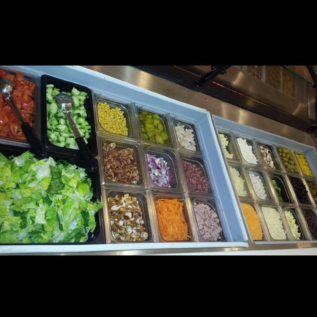 Order Create Your Own 6-Toppings Tossed Salad food online from Quick & Delicious store, Wrightstown on bringmethat.com