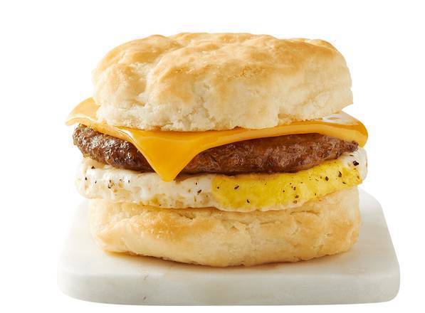 Order Sausage, Egg & Cheddar food online from Caribou Coffee store, Merriam on bringmethat.com