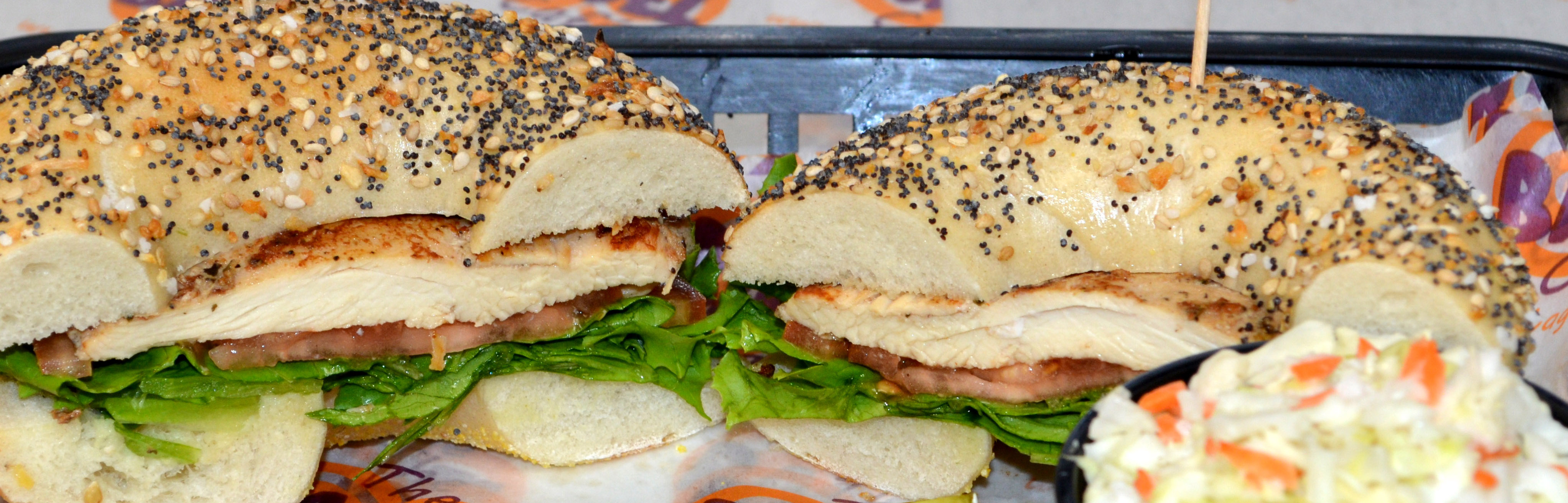 Order Marinated Grilled Chicken Sandwich food online from Bagel Cafe store, Herndon on bringmethat.com
