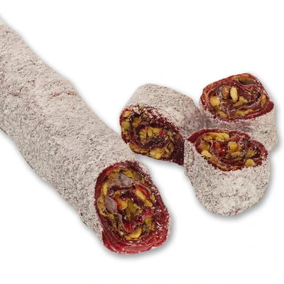 Order Pomegranate pistachio wrap food online from Nut House Co store, Bridgeview on bringmethat.com
