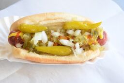 Order Vienna Grilled Polish Sausage food online from Koney King store, Gary on bringmethat.com