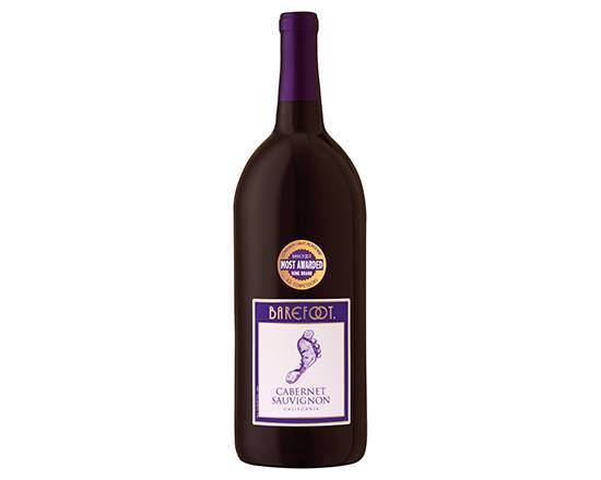 Order Barefoot Cellars All Types, 1.5L red wine (13.5% ABV) food online from Bhupi Wine & Liquor store, Freeport on bringmethat.com