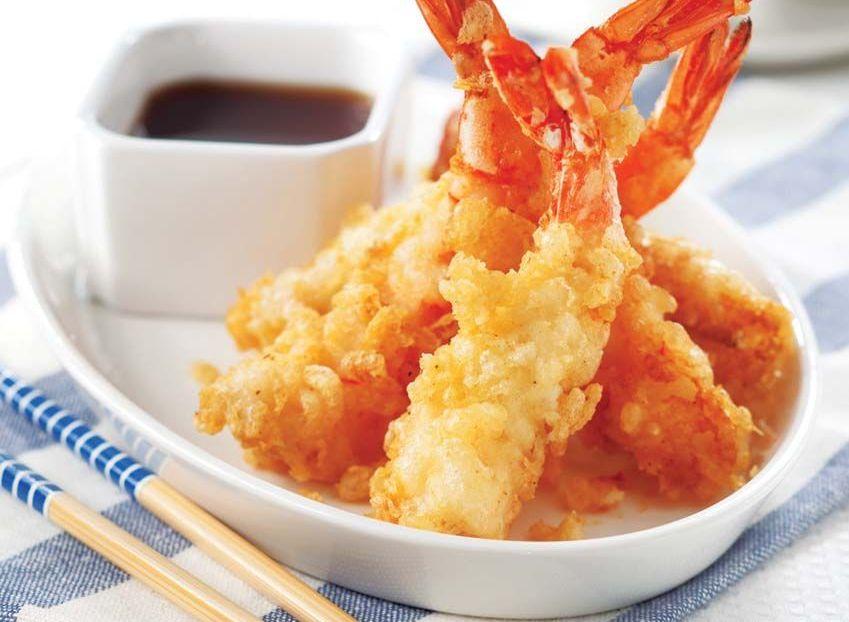 Order Shrimp Tempura (4pc) food online from Tokyo Sushi store, Santa Clarita on bringmethat.com