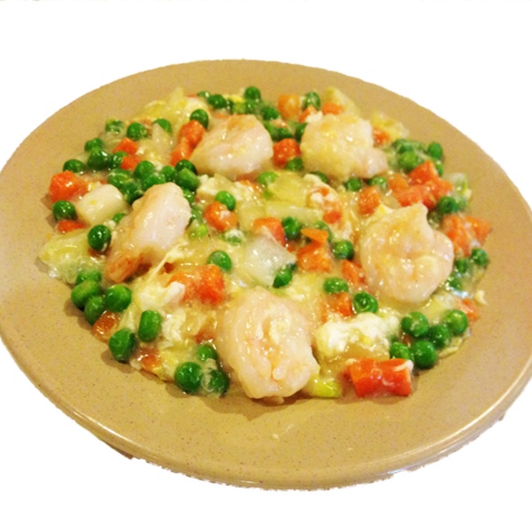 Order SH12. Large Shrimp with Lobster Sauce food online from Lucky Kitchen store, Phoenix on bringmethat.com