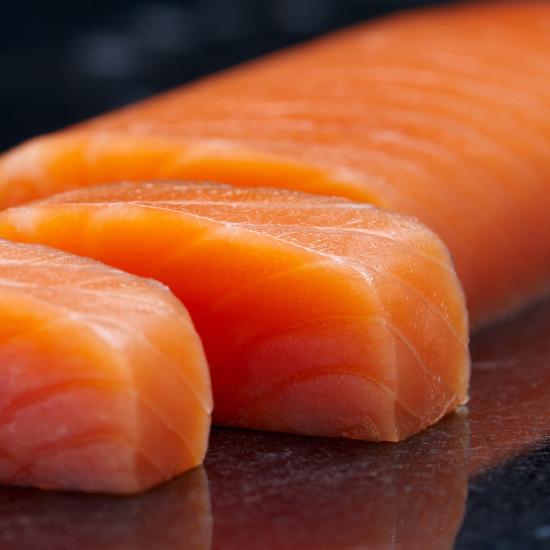 Order 6 Pieces Smoked Salmon Sashimi food online from Fusion Asian Kitchen store, Hurst on bringmethat.com