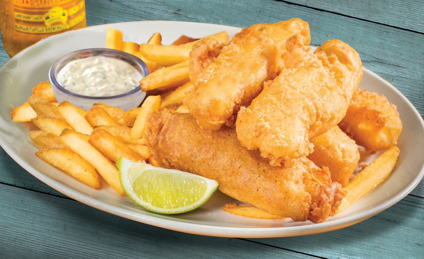 Order Landshark Lager Fish and Chips food online from Margaritaville Mall of America store, Minneapolis on bringmethat.com