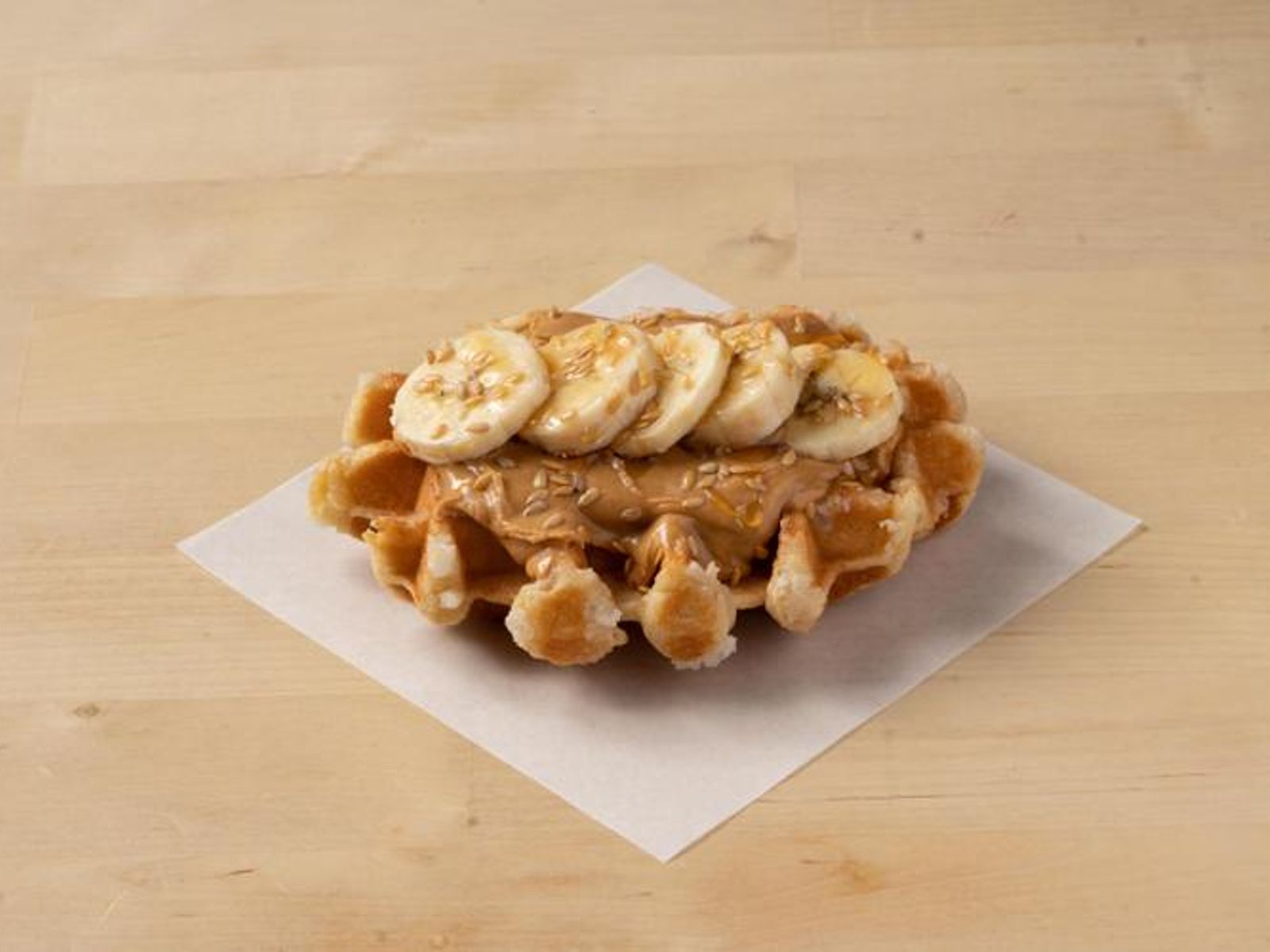 Order The Sweet Basic Waffle food online from Bowled store, Troy on bringmethat.com