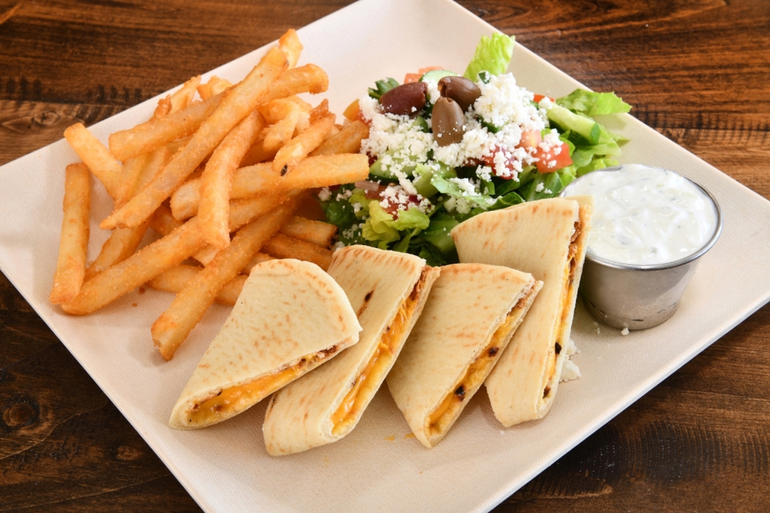 Order GRILLED CHEESE PITA food online from The Great Greek-Henderson store, Henderson on bringmethat.com