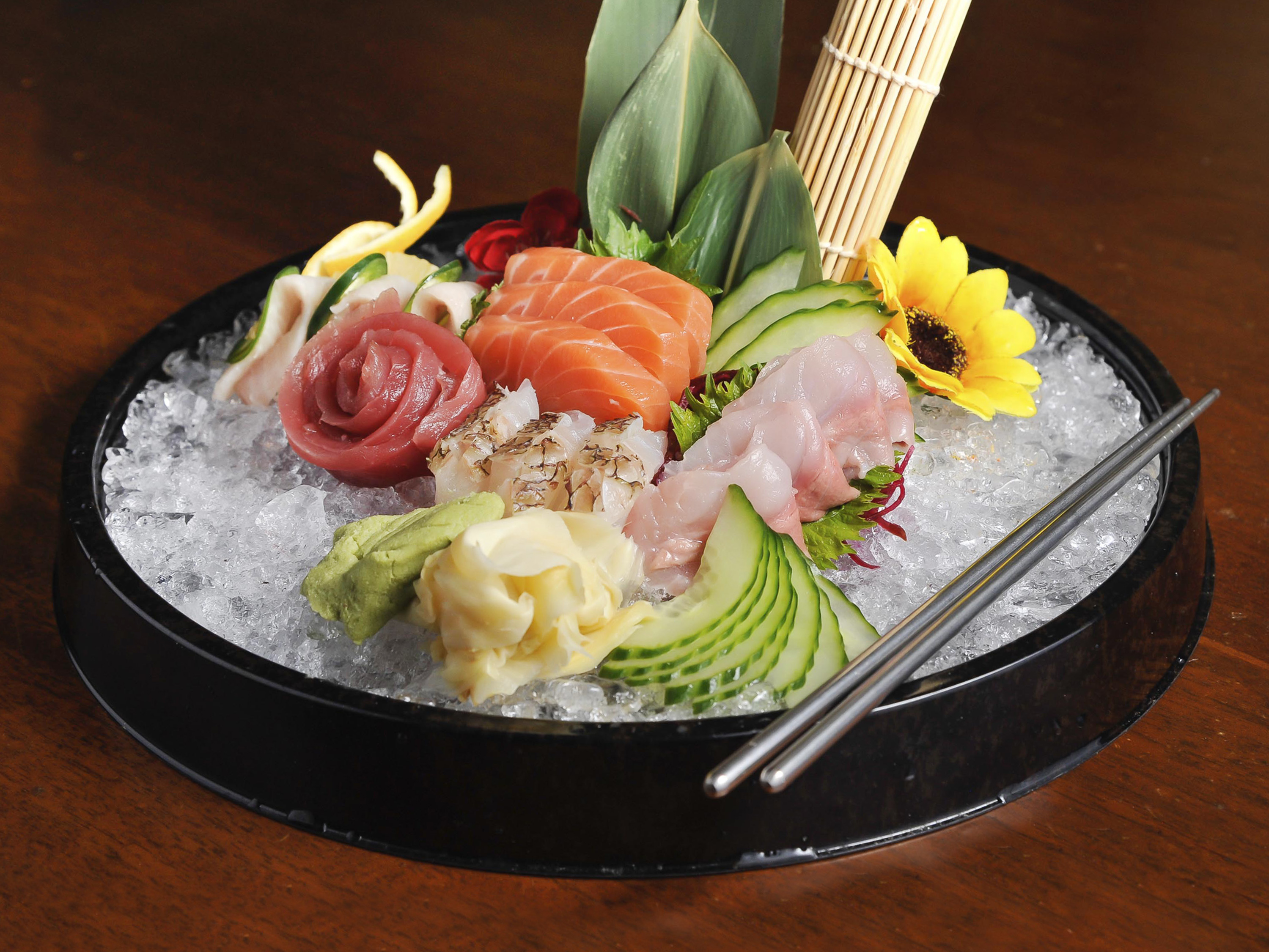 Order Sashimi Combination food online from Volcano Asian Bistro store, Alpharetta on bringmethat.com