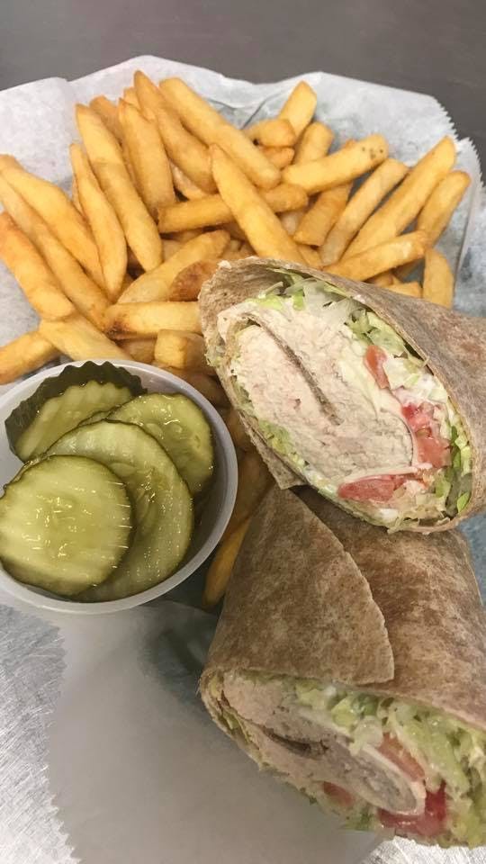 Order Tuna & Cheese Wrap - Wrap food online from House Of Pizza store, Pennsauken Township on bringmethat.com
