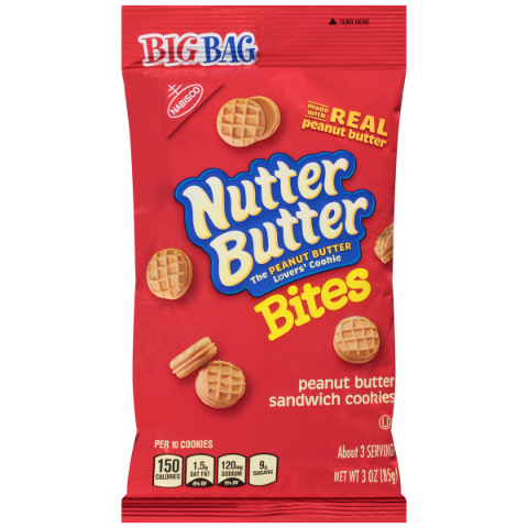 Order Nabisco Nutter Butter Big Bag 3oz food online from 7-Eleven store, Philadelphia on bringmethat.com