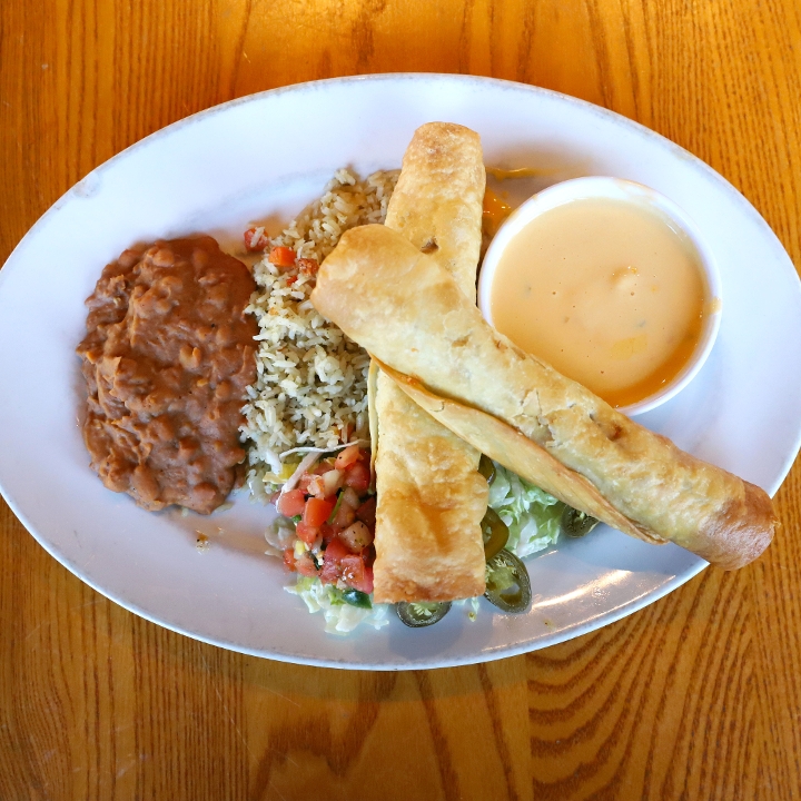 Order Flautas food online from Roja Mexican Grill store, Omaha on bringmethat.com