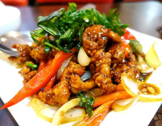 Order Crispy Chicken Basil** food online from Pad Thai Restaurant store, Quincy on bringmethat.com