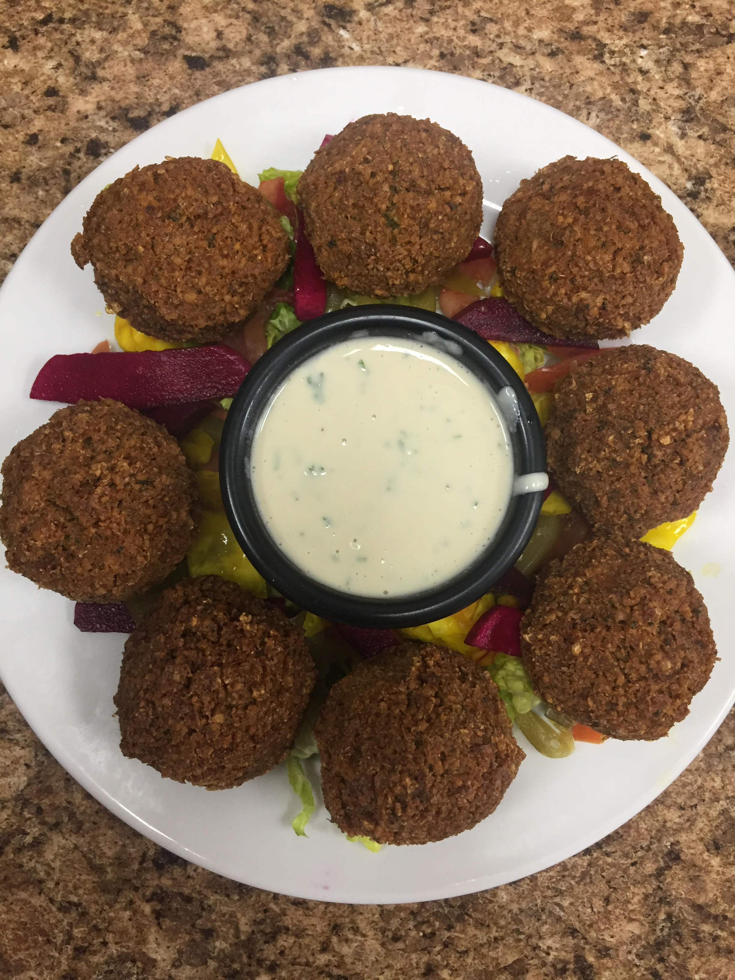 Order Falafel food online from Princess Mediterranean Grill store, Commerce Charter Township on bringmethat.com