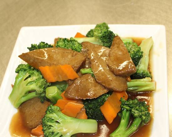 Order L05. Broccoli w/ Soy Beef food online from Capital Restaurant store, San Francisco on bringmethat.com