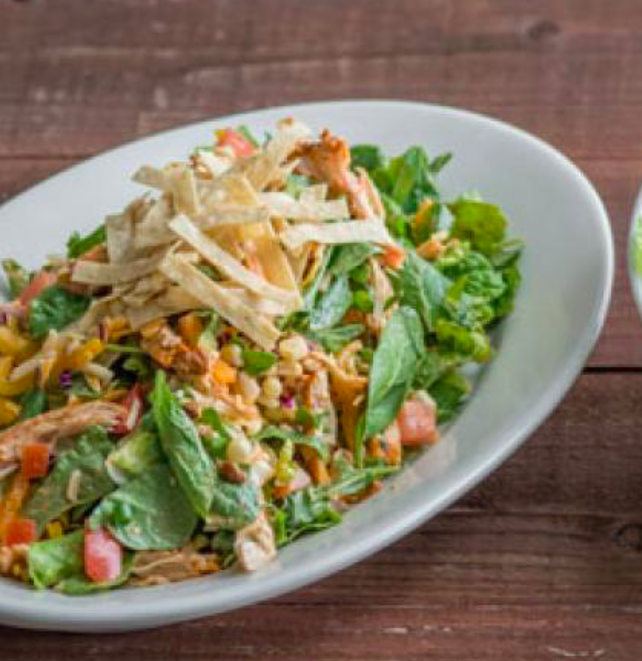Order BBQ Chicken Salad food online from Sharkys store, Studio City on bringmethat.com