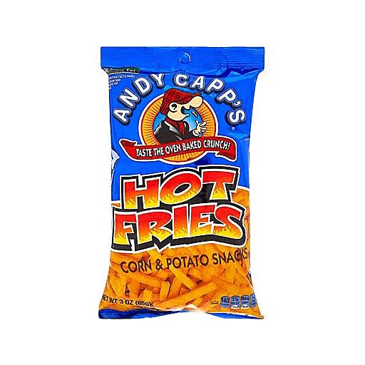 Order Andy Capp Hot Fries (3 OZ) 133686 food online from BevMo! store, Greenbrae on bringmethat.com