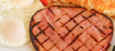 Order Ham American Breakfast food online from Sterling Cafe store, Lincoln on bringmethat.com
