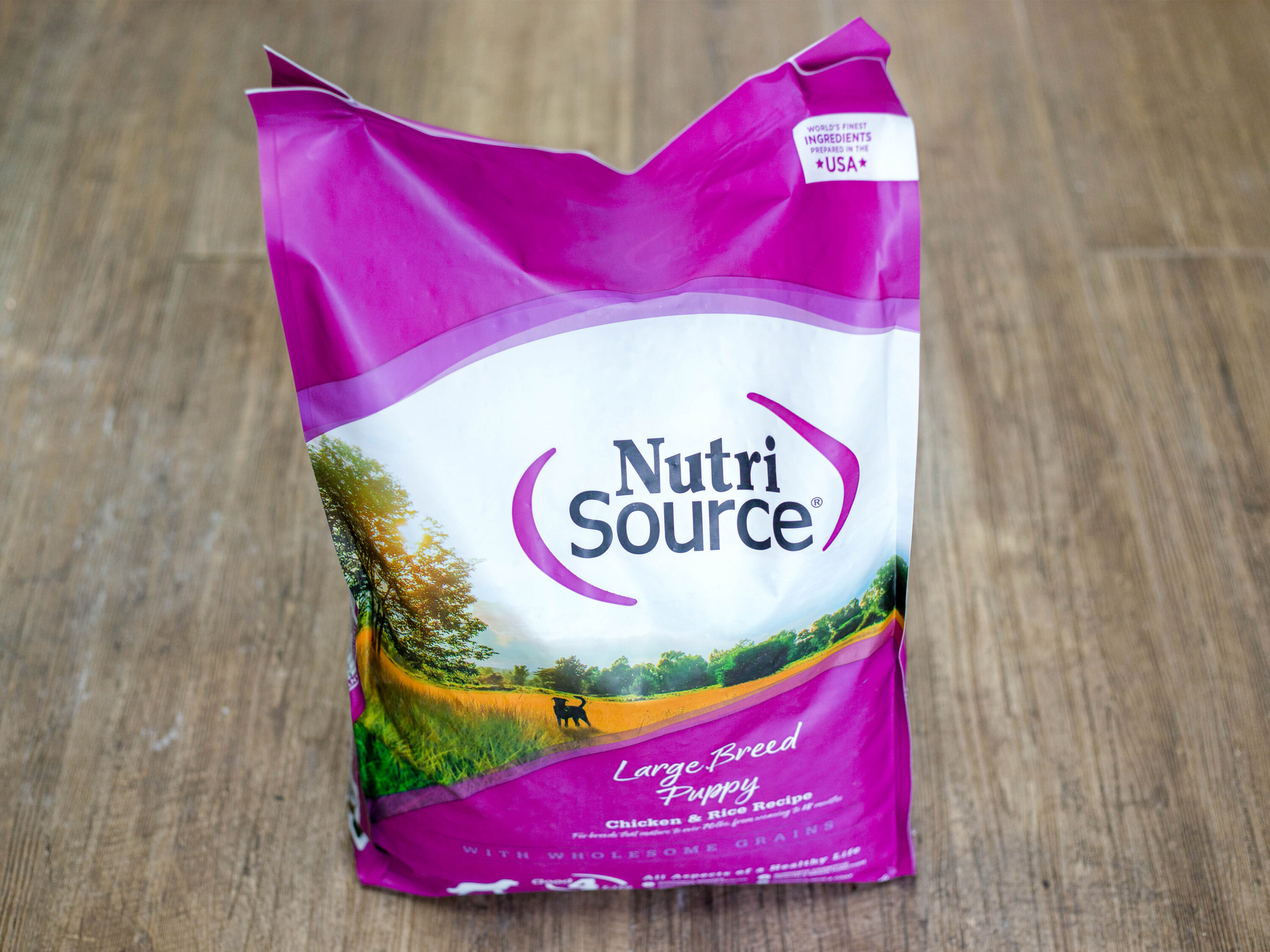 Order NutriSource - Large Breed Puppy 15 lb. food online from Park Pet Shop store, Chicago on bringmethat.com
