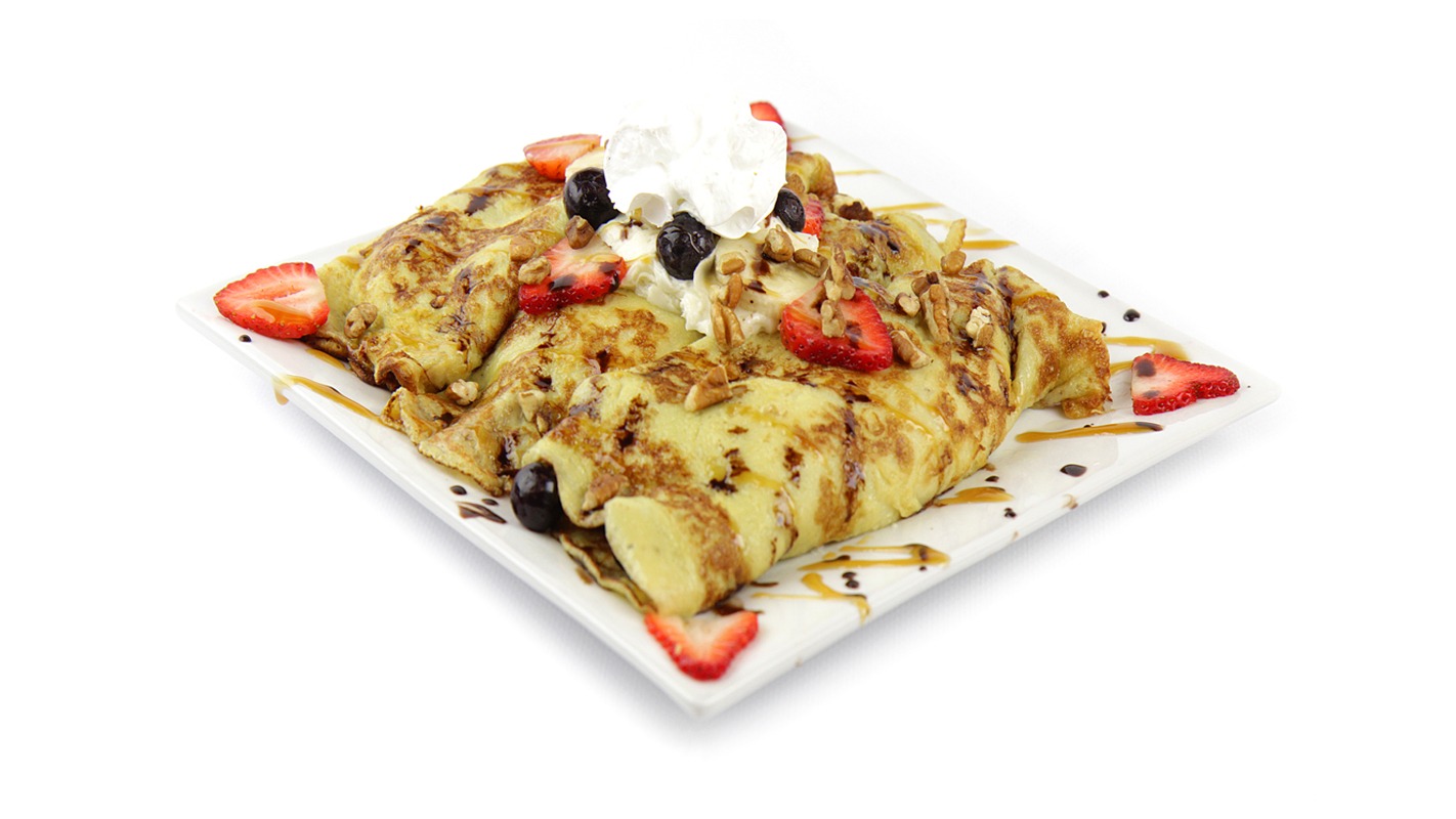 Order Stuffed Crepes food online from Matty's Grill & Pancake House store, Shorewood on bringmethat.com