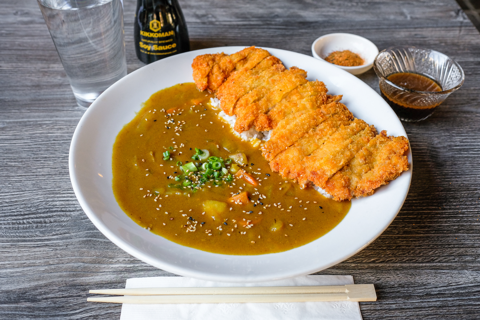 Order Chicken Katsu Curry food online from Nozomi 2 store, La Jolla on bringmethat.com