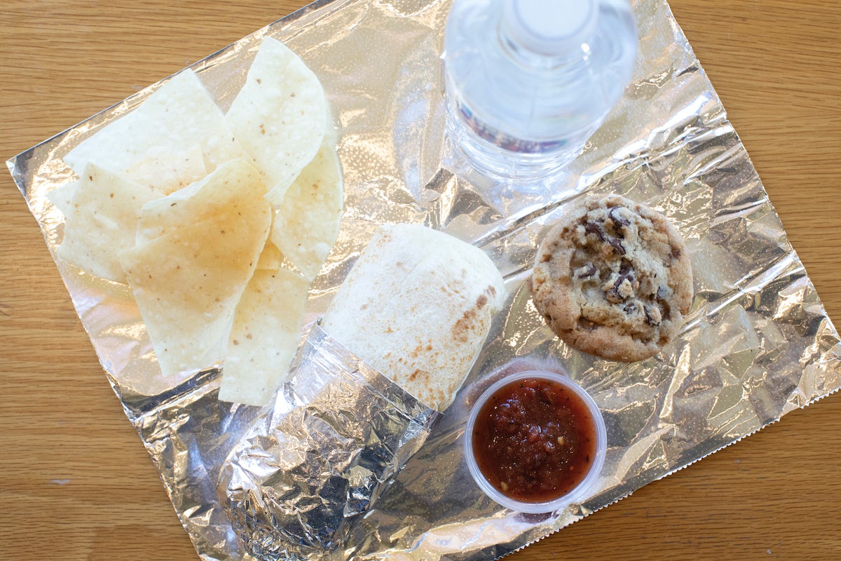 Order Kid's Burrito Combo food online from Willy's Mexicana Grill store, Atlanta on bringmethat.com