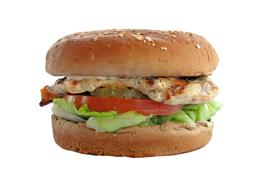 Order Charbroiled Chicken Breast Sandwich food online from Michael Super Burgers store, Whittier on bringmethat.com