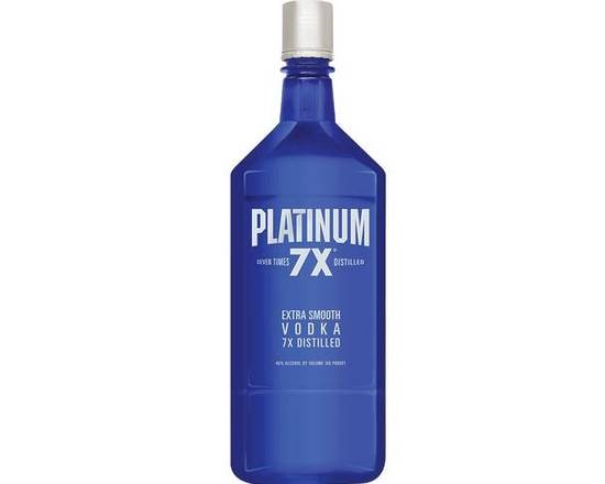 Order Platinum 7X Vodka 1.75L food online from Newport Wine & Spirits store, Newport Beach on bringmethat.com