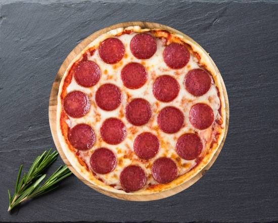 Order Classic Pepperoni Pizza food online from Express Pie Parlor store, Atlanta on bringmethat.com