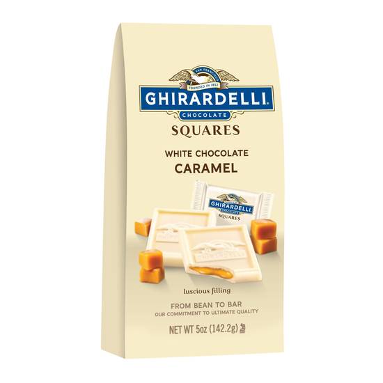 Order Ghirardelli White Chocolate Caramel Squares, 5 OZ food online from CVS store, CARMICHAEL on bringmethat.com